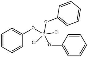 Phosphorane, dichlorotriphenoxy- 구조식 이미지