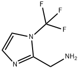 1H-Imidazole-2-methanamine, 1-(trifluoromethyl)- Structure