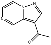 Ethanone, 1-pyrazolo[1,5-a]pyrazin-3-yl- Structure