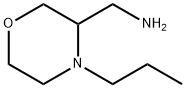 3-Morpholinemethanamine, 4-propyl- Structure