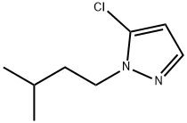 1H-Pyrazole, 5-chloro-1-(3-methylbutyl)- Structure