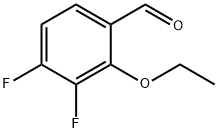 2-Ethoxy-3,4-difluorobenzaldehyde Structure