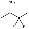 2-Butanamine, 3,3-difluoro- Structure