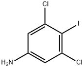 Benzenamine, 3,5-dichloro-4-iodo- 구조식 이미지