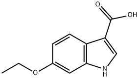 1H-Indole-3-carboxylic acid, 6-ethoxy- Structure