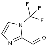 1H-Imidazole-2-carboxaldehyde, 1-(trifluoromethyl)- 구조식 이미지