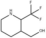 3-Piperidinemethanol, 2-(trifluoromethyl)- Structure