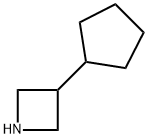 Azetidine, 3-cyclopentyl- Structure