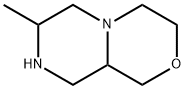 Pyrazino[2,1-c][1,4]oxazine, octahydro-7-methyl- Structure