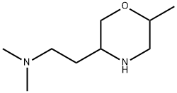 3-Morpholineethanamine, N,N,6-trimethyl Structure