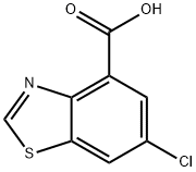 6-chloro-1,3-benzothiazole-4-carboxylic acid Structure