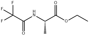 Ethyl (2S)-2-(trifluoroacetamido)propanoate Structure