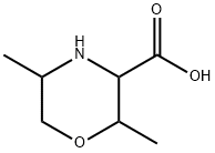 3-Morpholinecarboxylic acid, 2,5-dimethyl Structure