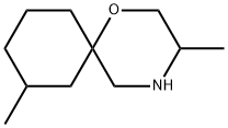 1-Oxa-4-azaspiro[5.5]undecane, 3,8-dimethyl- Structure