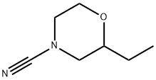 4-Morpholinecarbonitrile,2-ethyl- 구조식 이미지