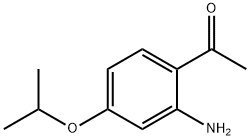 Ethanone, 1-[2-amino-4-(1-methylethoxy)phenyl]- Structure