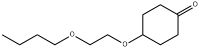 4-(2-Butoxyethoxy)cyclohexan-1-one Structure