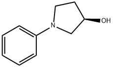 3-Pyrrolidinol, 1-phenyl-, (3R)- 구조식 이미지