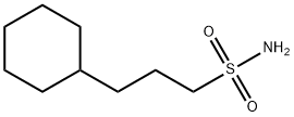 3-cyclohexylpropane-1-sulfonamide Structure