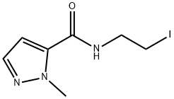 N-(2-iodoethyl)-1-methyl-1H-pyrazole-5-carboxamide Structure