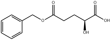 (S)-2-Hydroxy-pentanedioic Acid 5-(Phenylmethyl) Ester 구조식 이미지