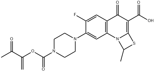 Prulifloxacin Impurity Structure