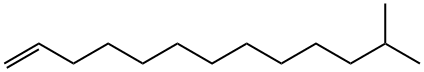 1-Tridecene, 12-methyl- 구조식 이미지