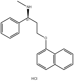 N-Desmethyl Dapoxetine 구조식 이미지