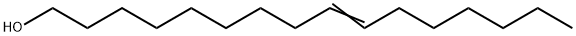9-Hexadecen-1-ol Structure
