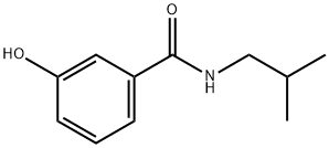 Benzamide, 3-hydroxy-N-(2-methylpropyl)- Structure