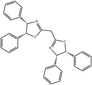 (4S,4'S,5R,5'R)-2,2'-methylenebis[4,5-dihydro-4,5-diphenyl-Oxazole Structure