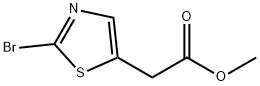 methyl 2-(2-bromo-1,3-thiazol-5-yl)acetate Structure