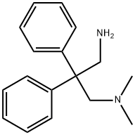 1,3-Propanediamine, N1,N1-dimethyl-2,2-diphenyl- Structure