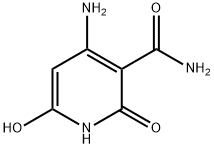 3-Pyridinecarboxamide, 4-amino-1,2-dihydro-6-hydroxy-2-oxo- 구조식 이미지