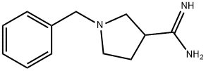 3-Pyrrolidinecarboximidamide, 1-(phenylmethyl)- Structure