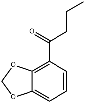 1-Butanone, 1-(1,3-benzodioxol-4-yl)- Structure