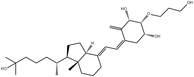 1β-eldecalcitol Structure