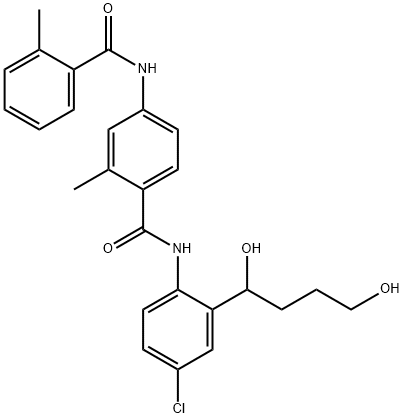 Tolvaptan Impurity 3 (DM-4104) 구조식 이미지