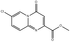 Methyl 7-chloro-4-oxo-4h-pyrido[1,2-a]pyrimidine-2-carboxylate Structure