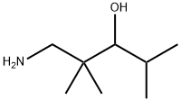 3-Pentanol, 1-amino-2,2,4-trimethyl- Structure