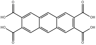 2,3,6,7-Anthracenetetracarboxylic acid Structure