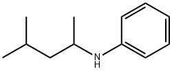 Benzenamine, N-(1,3-dimethylbutyl)- 구조식 이미지