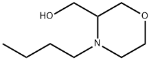 3-Morpholinemethanol,4-butyl- Structure