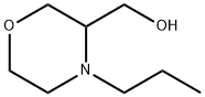 3-Morpholinemethanol, 4-propyl- Structure