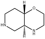 2H-Pyrido[4,3-b]-1,4-oxazine, octahydro-, (4aS,8aS)- Structure
