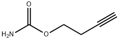 3-Butyn-1-ol, 1-carbamate Structure