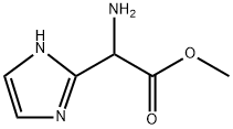 methyl 2-amino-2-(1H-imidazol-2-yl)acetate Structure