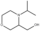 3-Morpholinemethanol, 4-(1-methylethyl)- 구조식 이미지