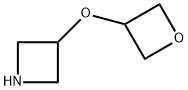 Azetidine, 3-(3-oxetanyloxy)- Structure