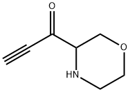 2-Propyn-1-one, 1-(3-morpholinyl)- Structure